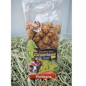 JR viljaton drops porkkananappi 140g