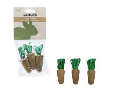 Beeztees alfalfa porkkanat 3 kpl