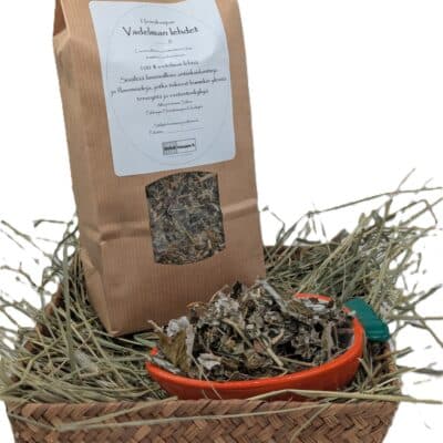 Heinäkaupan vadelman lehdet